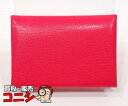 【質コニシ】【HERMES/エルメス】カルヴィデュオ カードケース 名刺入れ レザー ピンク系 2024年 レディース【送料込み】l1255y