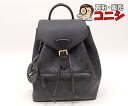 【質コニシ】【Louis Vuitton/ルイ・ヴィトン】モンスリPM M45205 リュックサック アンプラント 黒 ブラック【送料込み】l1746b