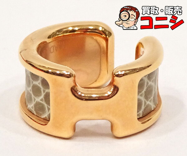 Rakuten - 【質コニシ】【HERMES/エルメス】オランプPM イヤーカフ ローズゴールドカラー レディース 箱付き 中古品【送料込み】l2405y