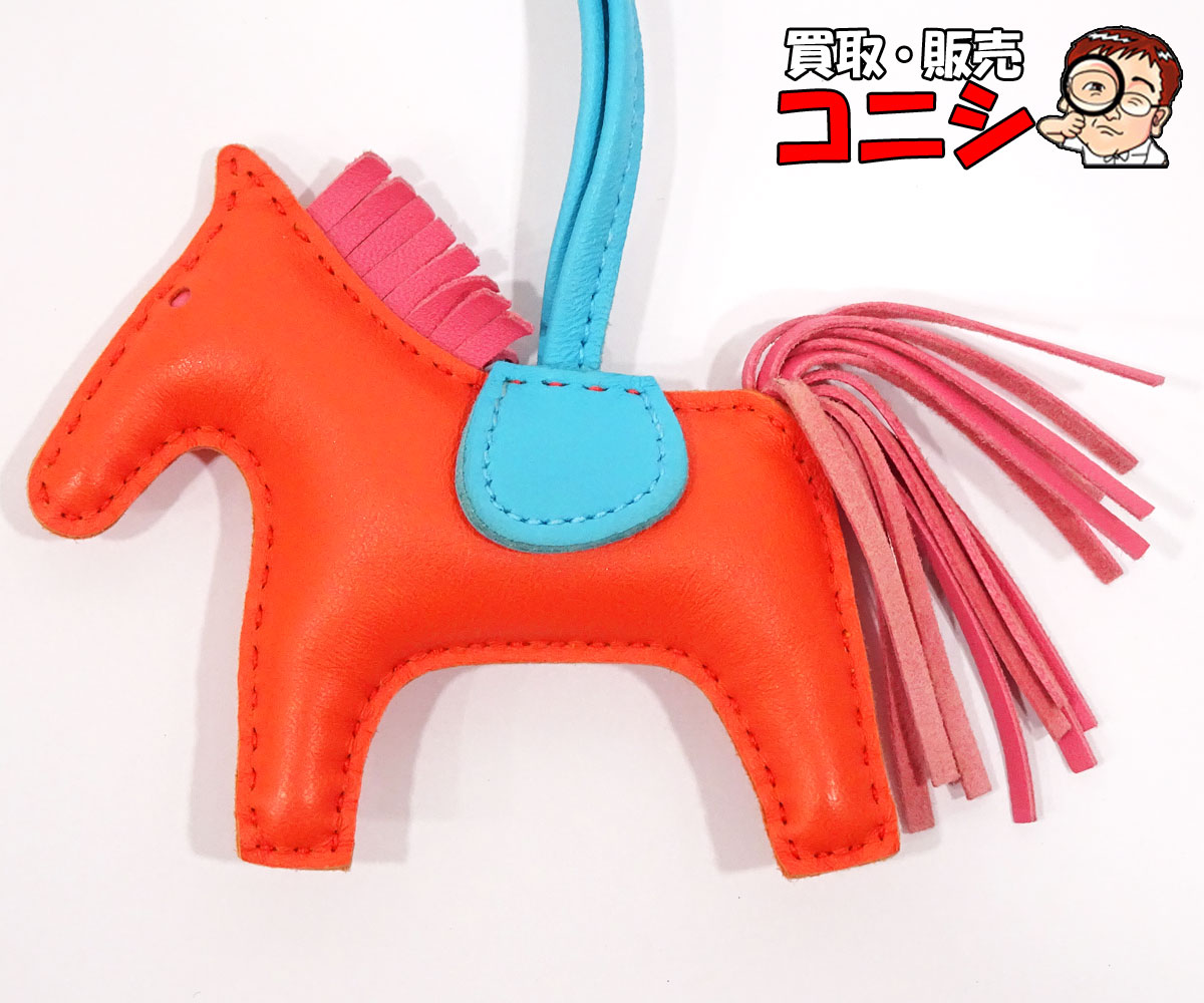 楽天市場】エルメス 馬 チャーム（カラーレッド）（バッグ用