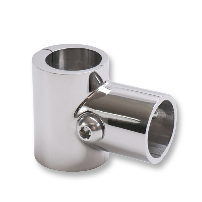 SUS316 ステンレス ステンレスパイプ ジョイント 25mm 三方ジョイント 90度 パイプ クランプ 継手 チーズ T字 分岐 船 オーニング ボート テント 自作用 錆びに強い 屋外用 SUSステン