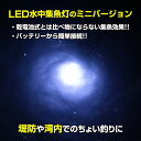 水中集魚灯 ホワイト 25w 3960lm 12v バッテリー 集魚灯 白 LED ホタルイカ 水中ライト 充電式 リチウムバッテリーBOX対応 アジ メバル タチウオ イカ釣り シラスウナギ 集魚 ライト wisa12v-25w-w