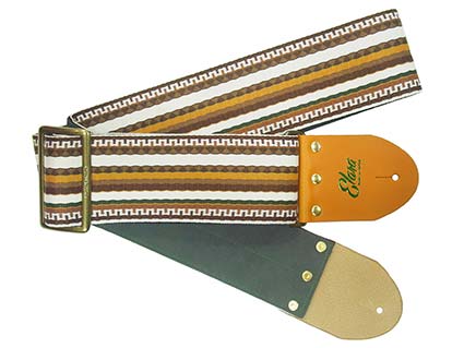 3インチ幅・ギターストラップ Elara Straps Fortress 3 Albury Ultrasuede [送料無料!]