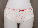 ショーツ 格安コットンショーツ B743WM まとめ買いのチャンス やさしい手触り イチゴプリントのショーツ