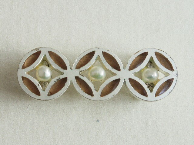 帯〆金具 F0069-14 送料無料 錫合金の帯留め 日本製 3分紐用 おしゃれな帯び止め金具 在庫処分