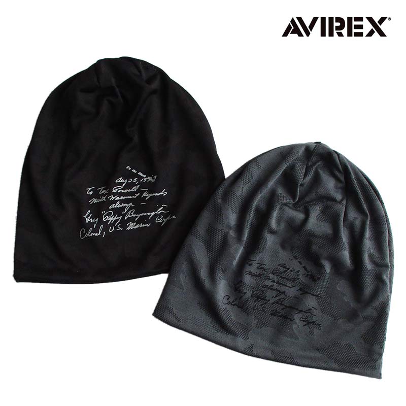アヴィレックス ニット帽 メンズ AVIREX アヴィレックス メッシュビーニー ニット帽 ニットキャップ ワッチキャップ 帽子 アビレックス メンズ レディース