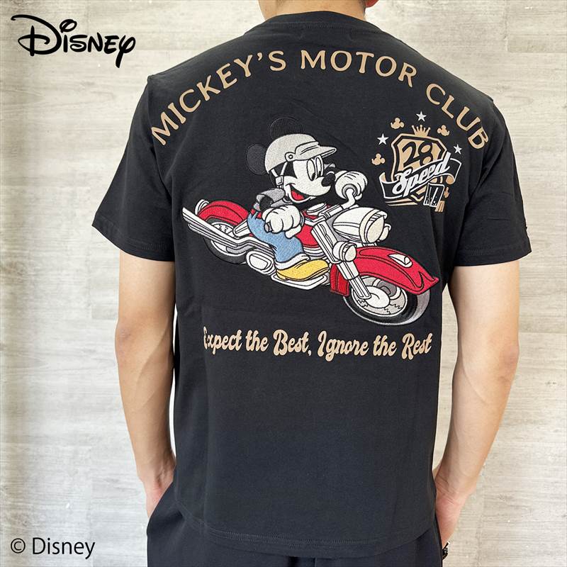 楽天LL-FactoryMickey Mouse/ミッキーマウス 半袖Tシャツ FLAGSTAFF フラッグスタッフ メンズ レディース ディズニー/Disney キャラクター アメカジ 刺繍 送料無料