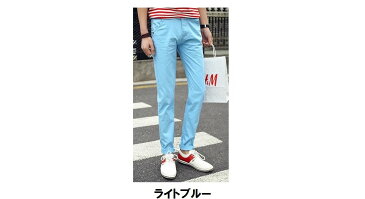 【送料無料】スリムチノパン メンズ◆ツイルカラーチノパン◆チノパンツ スキニー パンツ 白 黒 ベージュ メンズファッション レディース スキニーパンツ チノ スリムパンツ【SALE商品】