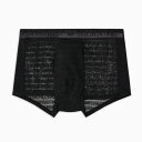 エンポリオアルマーニ:JACQUARD LOGO MESH ボクサーパンツ (ブラック)[ボクサーパンツ/ 男性下着/ メンズインナー/人気ブランド/おすすめギ...