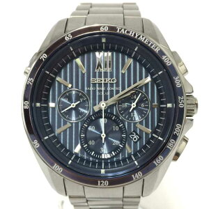 【楽天市場】セイコー SEIKO ブライツ クロノグラフ ソーラー電波 腕時計 クオーツ 8B82-OALO 中古：リュクスタイル楽天市場店