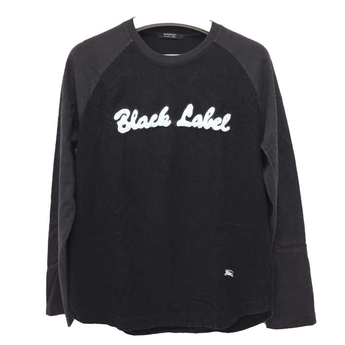 СХ꡼֥å졼٥ BURBERRY BLACK LABEL T 饰 ѻåڥ ֥å 3 Lš