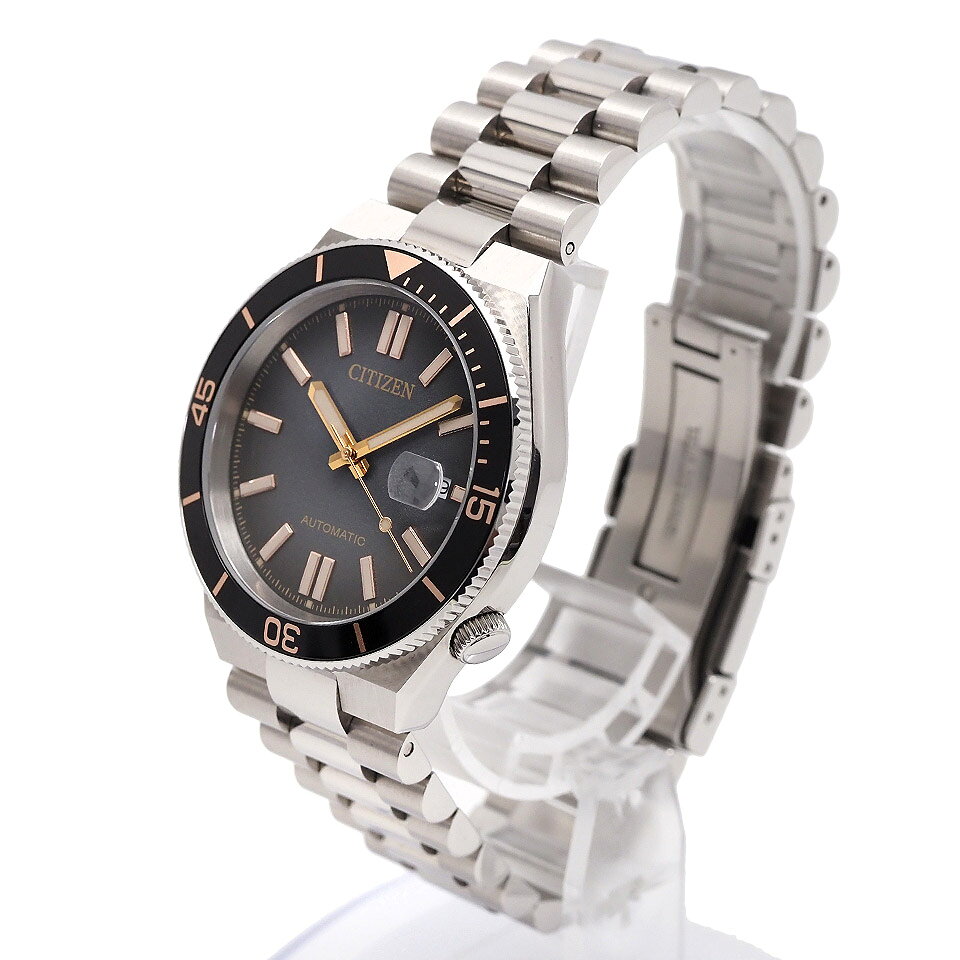 CITIZEN シチズン シチズンコレクション TSUYOSA限定モデル NJ0238-57E 8210-00GHV05 自動巻き SS ブラック【送料無料】【中古】【メンズ】【腕時計】【アナログ】【黒】