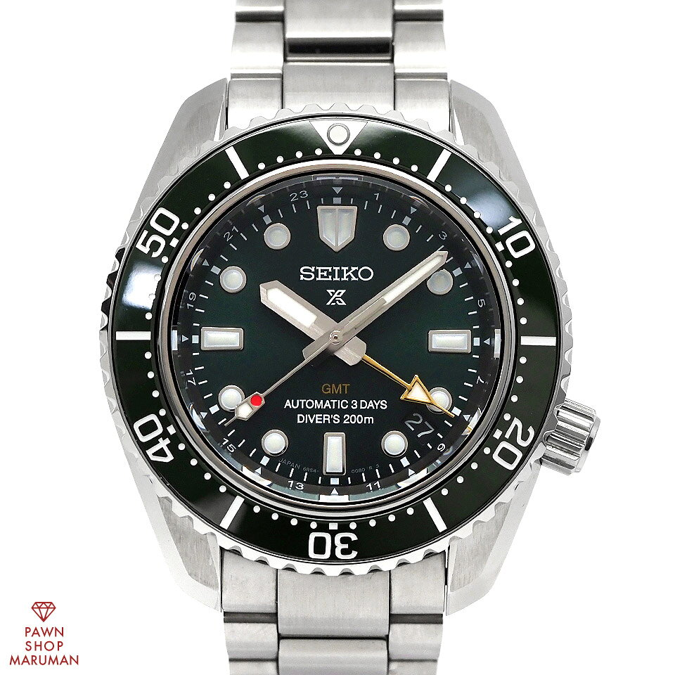 SEIKO セイコー プロスペックス ダイバースキューバ 1968 SBEJ009 6R54-00D0 自動巻き SS グリーン【送料無料】【中古】【メンズ】【腕時計】【アナログ】【緑】