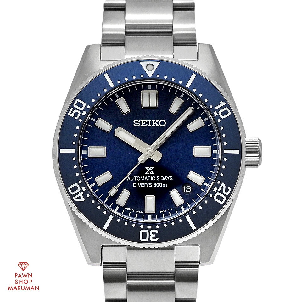 SEIKO セイコー プロスペックス ダイバースキューバ SBDC195 6R55-00G0 自動巻き SS ブルー【送料無料】【中古】【メンズ】【腕時計】【アナログ】【青】