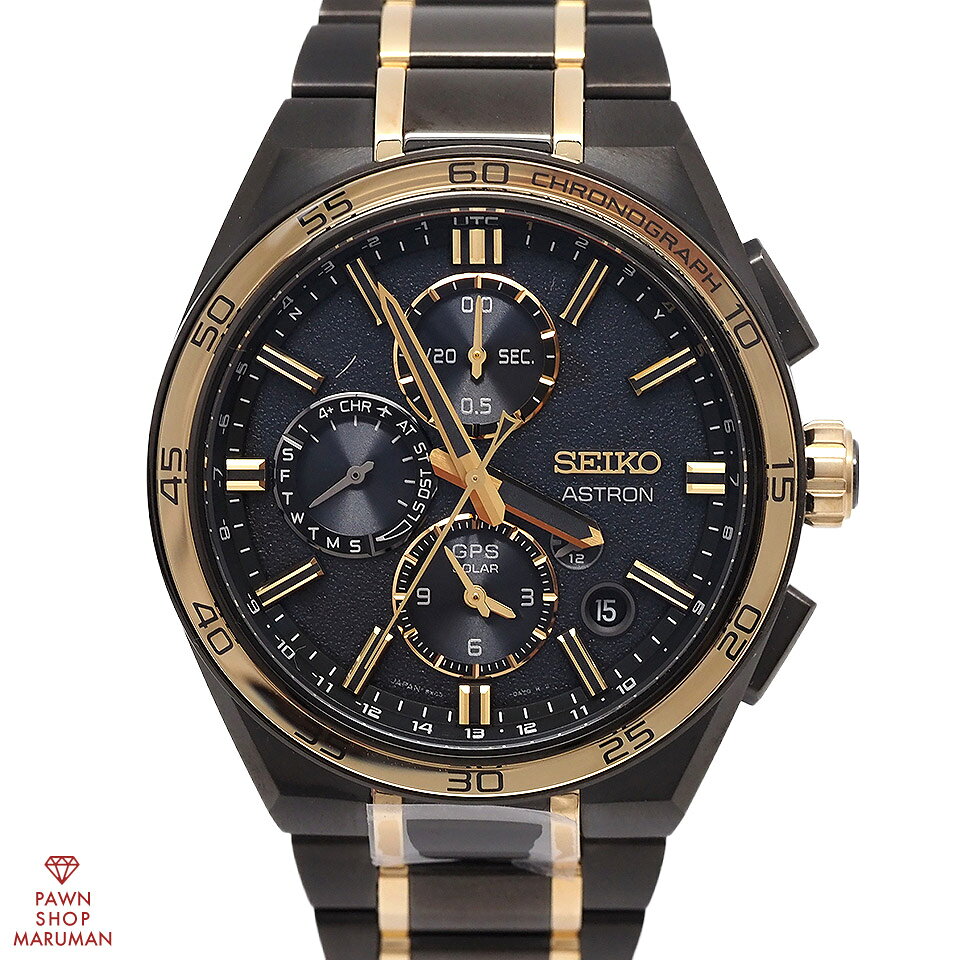 SEIKO セイコー アストロン ネクスター セイコー創業145周年記念モデル SBXC186 5X83-0AW0-1 GPS電波ソーラー チタン ブラック/ゴールド