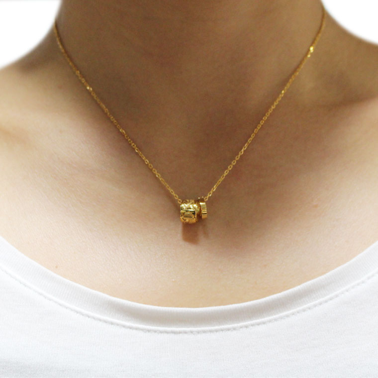 遺骨ペンダント メモリアルジュエリー 「 スクロール ハワイアン 」 ダイヤモンド ゴールド 【 シルバー925 GOLD 】 専用ドライバー・付属品つき メモリアルペンダント カプセル 骨壷 骨壺 手元供養 送料無料