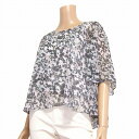 新品同様【中古】ビーシービージェネレーション BCBG ENERATION 透け感シフォンブラウス 小さいサイズ Sサイズ 春夏 レディース トップス(4)