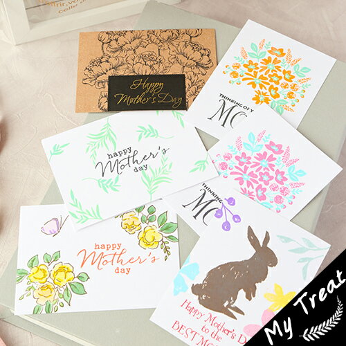 【母の日・メッセージタグ】メッセージタグ ther's Day Happy Mother's Da メッセージ代筆