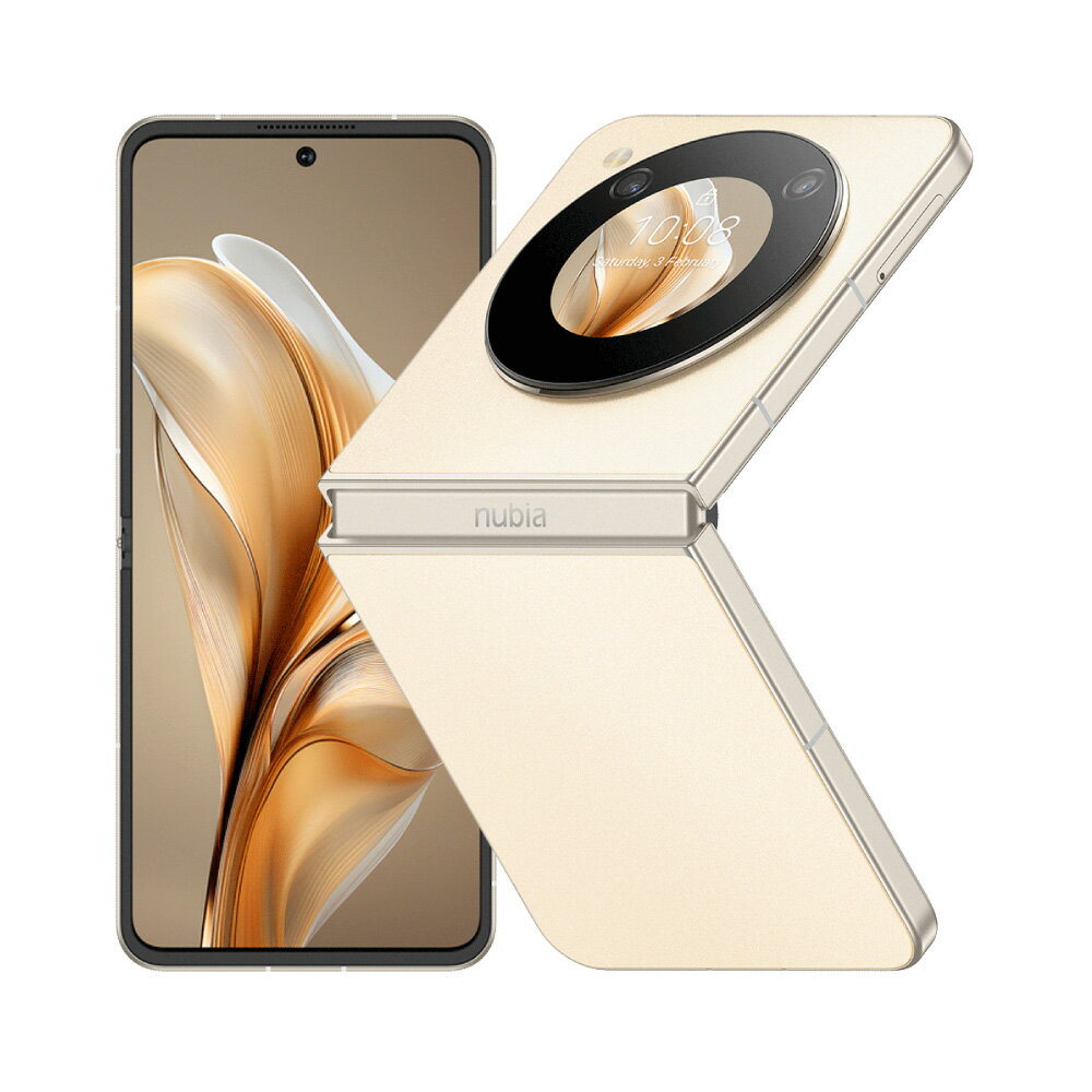 ZTE nubia Flip グローバル版【Snapdragon 7 Gen 1搭載で 6.9インチのフォルダブルスマホ（二つ折りスマホ）】