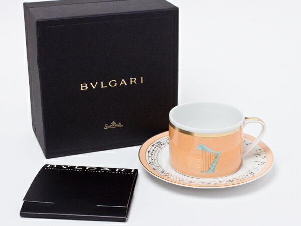 ブルガリ　コンチェルトConcerto「ハープ」　ティーカップ＆ソーサー bvlgari-34お茶のふじい・藤井茶舗