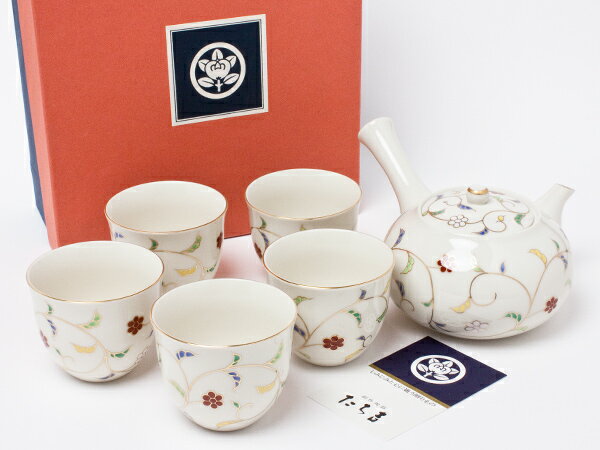 【急須　セット】たち吉　色唐草　茶器セット chakis36お茶のふじい・藤井茶舗のサムネイル