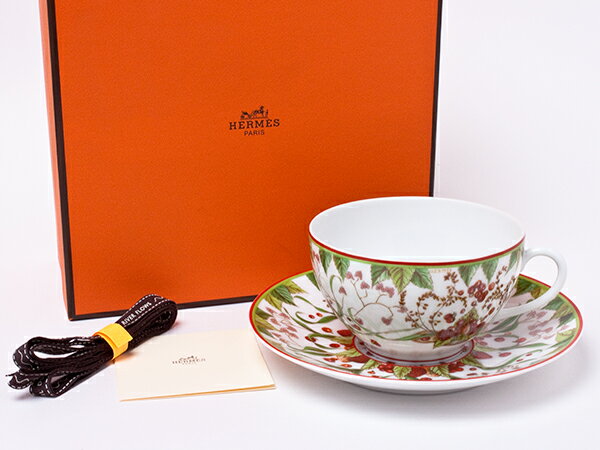 エルメス　ピタゴラス　モーニングカップ＆ソーサー hermes-79-1お茶のふじい・藤井茶舗