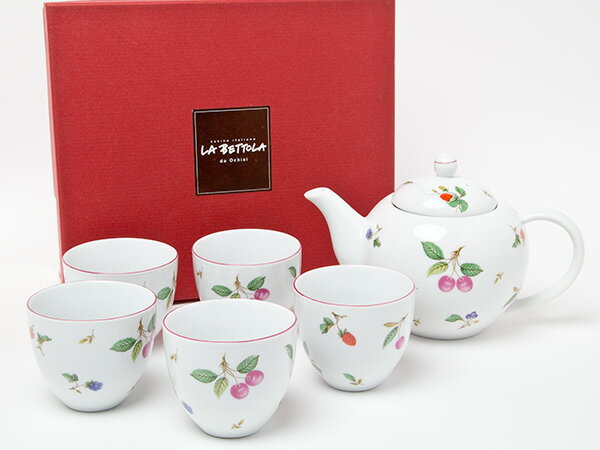 ラ・ベットラ　ティーセットお茶のふじい・藤井茶舗