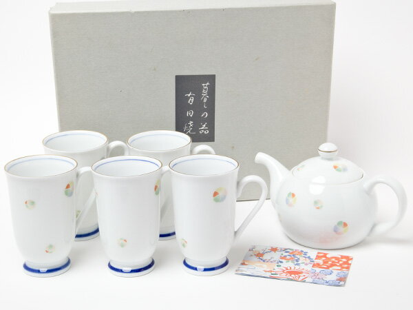 有田焼　紙ふうせん　茶器揃え お茶のふじい・藤井茶舗