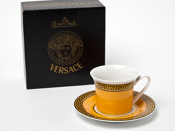 ヴェルサーチ　VERSACE　Rosenthal　メドゥーサ　カップ＆ソーサーお茶のふじい・藤井茶舗