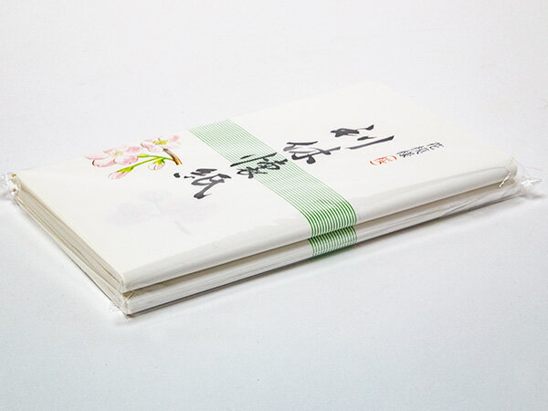 桜　利休懐紙（15束×2帖30枚）花模様お茶のふじい・藤井茶舗 3