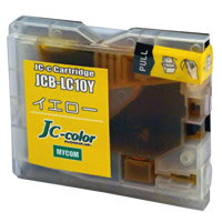 乐天商城 - 【互換インク】ブラザー LC10Y イエロー, 国内製造品 ブラザー brother プリンター インク 互換インクカートリッジ 箱なし