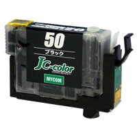 樂天商城 - 【互換インク】エプソン ICBK50 ブラック, 国内製造品 EPSON エプソン プリンター 互換性 インク 互換インクカートリッジ 箱なし