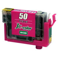 乐天商城 - 【互換インク】エプソン ICM50 マゼンタ, 国内製造品 EPSON エプソン プリンター 互換性 インク 互換インクカートリッジ 箱なし