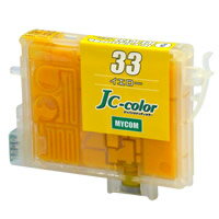 乐天商城 - 【互換インク】エプソン ICY33 イエロー, 国内製造品 EPSON エプソン プリンター 互換性 インク 互換インクカートリッジ 箱なし