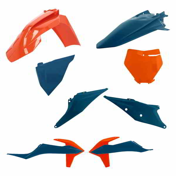 取寄せ 全身交換用プラスチックキット アチェルビス Full Replacement Body Kit - Orange/Dark Blue 2726497302 DRAG 14033576
