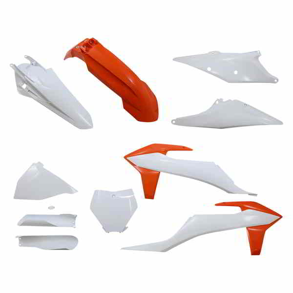 取寄せ 全身交換用プラスチックキット アチェルビス Full Replacement Body Kit - OEM White/Orange 2726497428 DRAG 14033577