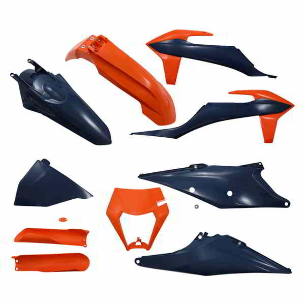 取寄せ 全身交換用プラスチックキット アチェルビス Full Replacement Body Kit - Orange/Dark Blue 2791547302 DRAG 14033587