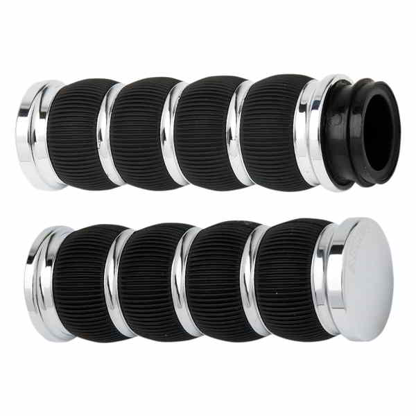 取寄せ フュージョンリングリーダーグリップ アレンネス Chrome Ring Leader Grips for Cable 07-312 DRAG 06301029