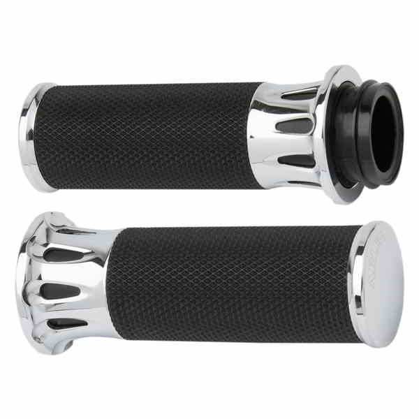  ͻǥץåȥå ͥ Chrome Deep Cut Grips for Cable 07-316 DRAG 06...