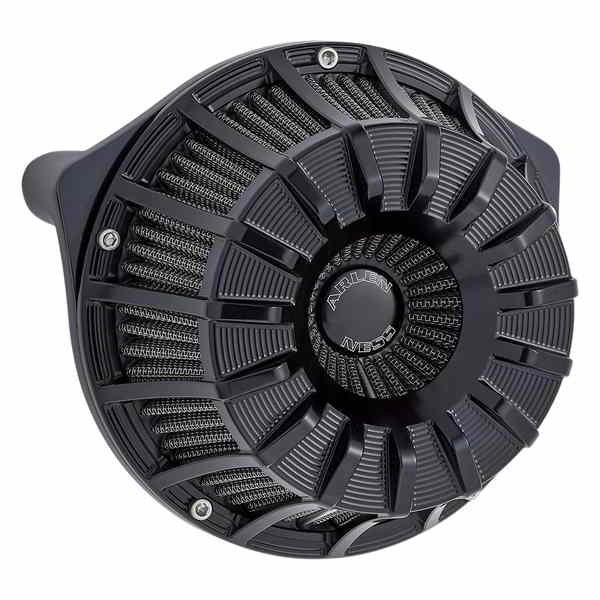 取寄せ 逆シリーズエアクリーナーキット - 15スポーク アレンネス Air Cleaner 15-Spoke 91-19XL Black 18-995 DRAG 10102462