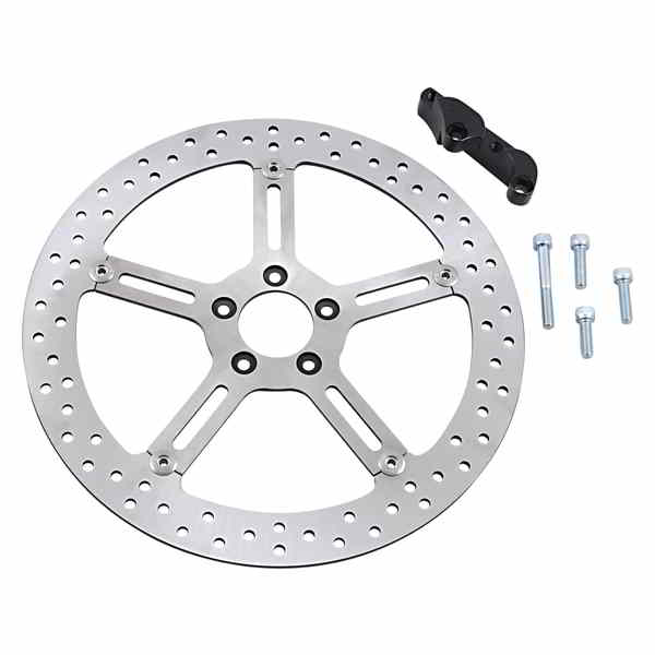 取寄せ ビッグブレーキフローティングローターキット アレンネス Big Brake Rotor - 15 Left - Harley-Davidson 02-965 DRAG 17102392