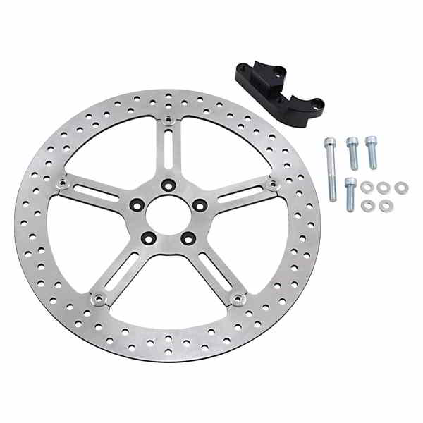 取寄せ ビッグブレーキフローティングローターキット アレンネス Big Brake Rotor - 15 Right - Harley-Davidson 02-967 DRAG 17102394