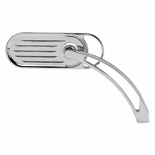  Chrome Alternative Mirror ͥ Grooved Slingshot Mirror 13-040 DR...