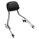 取寄せ 取り外し可能な背もたれ コブラ Detachable Backrest - Chrome - Short 602-2200 DRAG 15010633