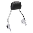 取寄せ 取り外し可能な背もたれ コブラ Detachable Backrest - Chrome - Short 602-2212 DRAG 15010687