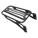 取寄せ コブラ取り外し可能な背もたれの荷物ラック コブラ Sissy Bar Luggage Rack - Black - Tubular 602-3500B DRAG 15100310