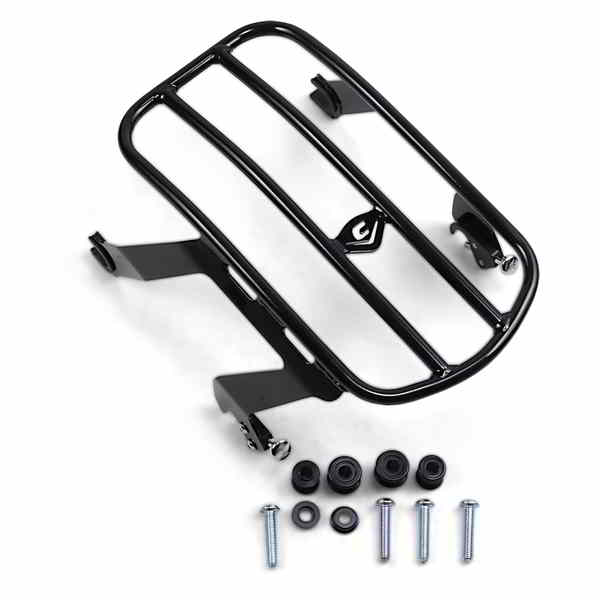 取寄せ 取り外し可能なソロ荷物ラック コブラ Detachable Luggage Rack - Black 602-2511B DRAG 15100471