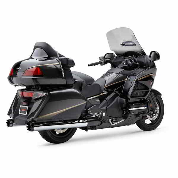 取寄せ 4 スリップオンマフラー コブラ Dual Cut Mufflers - Chrome 1219 DRAG 18113371