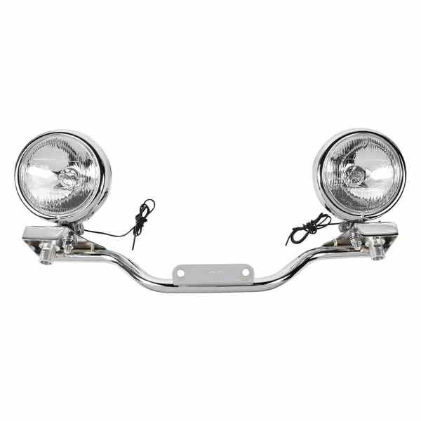 取寄せ スポットライト付きライトバー - ライトバー コブラ Lightbar - XVS1100 Classic 04-0241 DRAG BLV40241