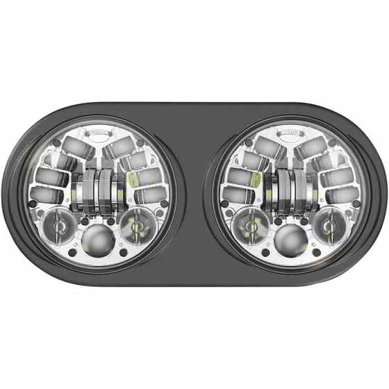 取寄せ Probeam LEDヘッドランプアセンブリ カスタム ダイナミクス Adaptive LED Headlamps - Harley Davidson - Chrome PB-RG13A-C DRAG 20012135